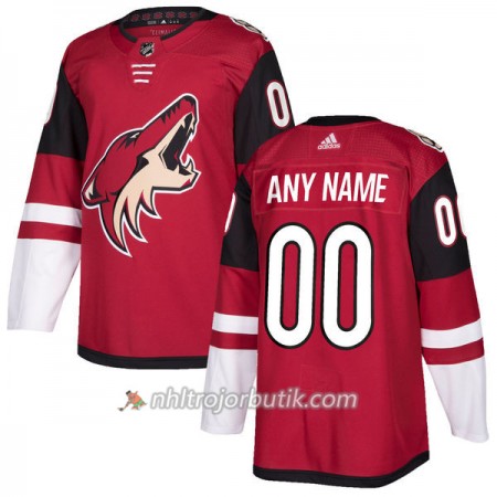 Män Ishockey Arizona Coyotes Tröja med eget tryck Adidas 2017-2018 Vinröd Authentic Män Ishockey Arizona Coyotes Tröja med eget tryck Adidas 2017-2018 Vinröd Authentic